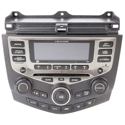 2006 honda accord stereo|More.